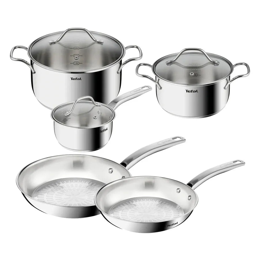 Tefal Intuition Set 8 Pieces with 2 frying pans